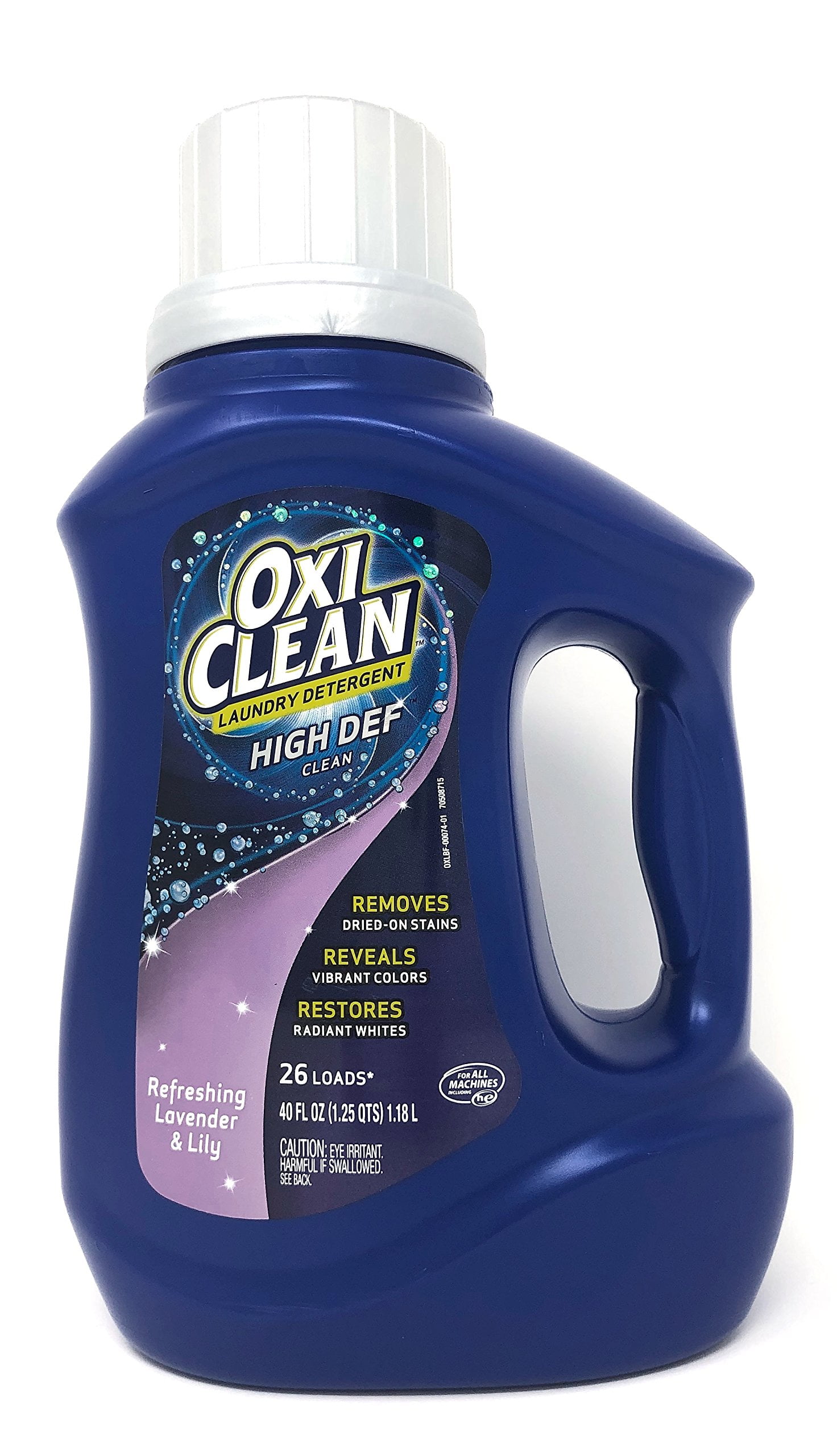 Oxiclean High Def Liquid Laundry Detergent, Refreshing Lavender & Lily