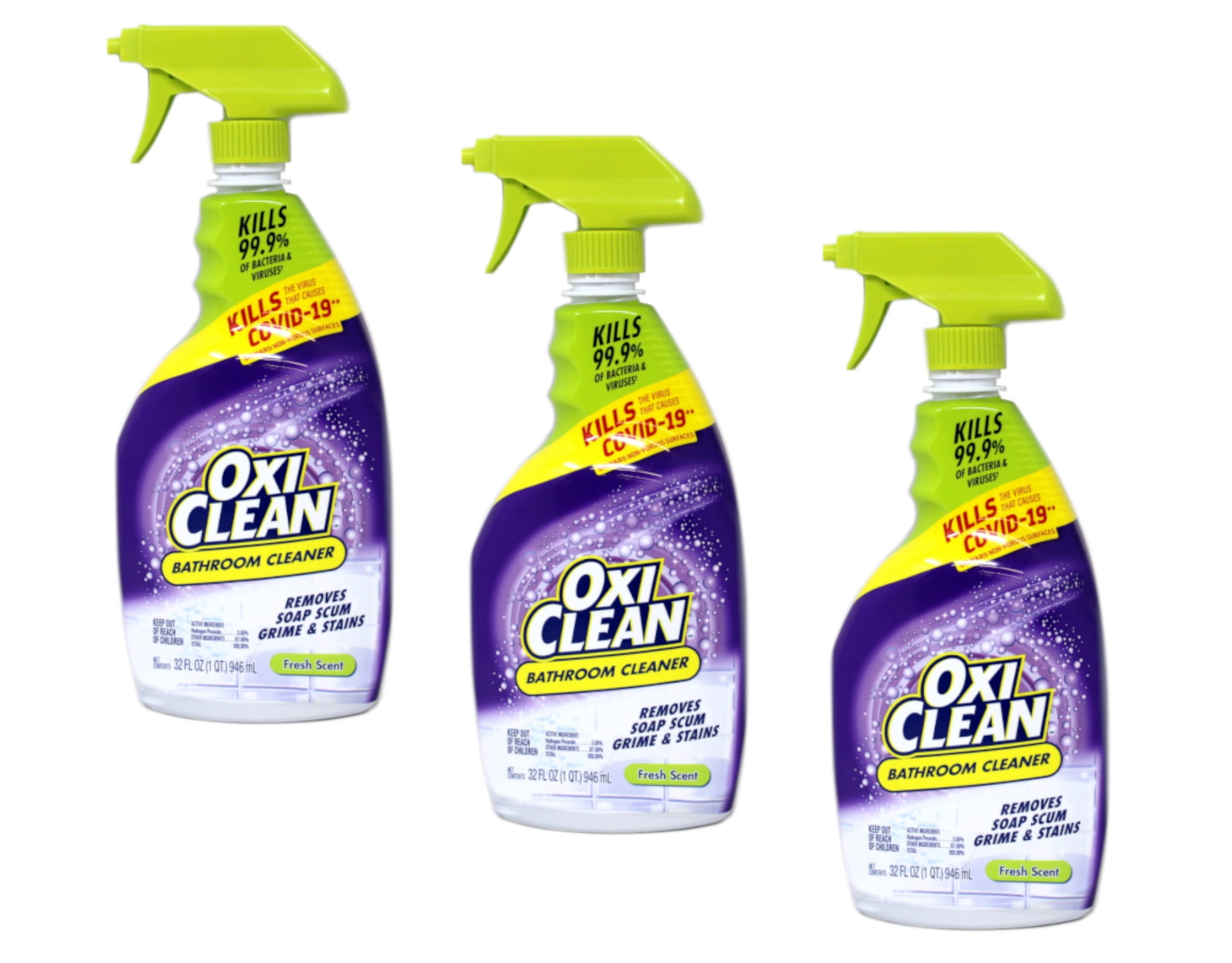 Oxiclean Kaboom Shower Tub&tile 32 oz (Pack of 3)