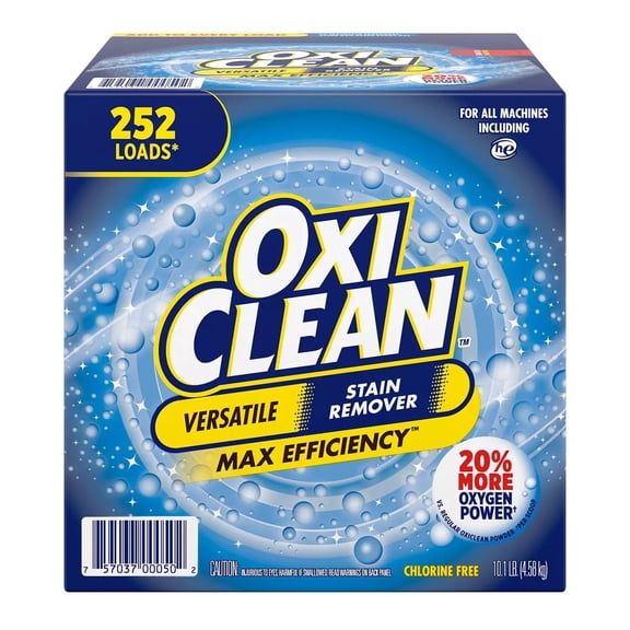 OxiClean Max Efficiency Stain Remover, 252 Loads