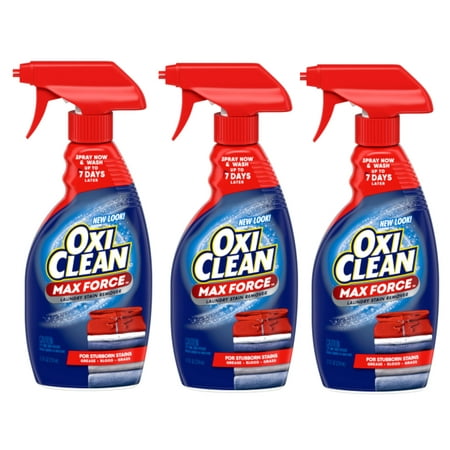 Oxiclean Max Force Laundry Stain Remover Spray - 12 Oz, 3 Pack
