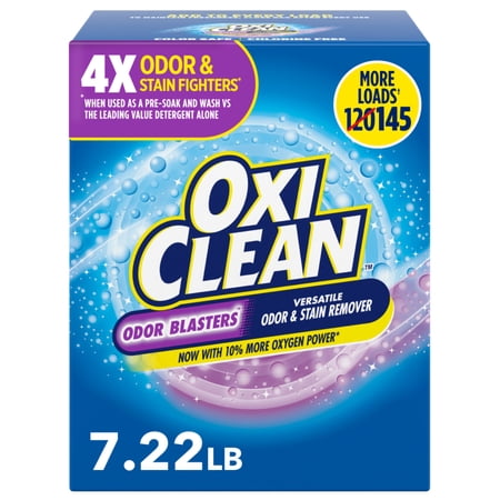 OxiClean Odor Blasters Versatile Odor and Stain Remover Powder, 7.22 lb.