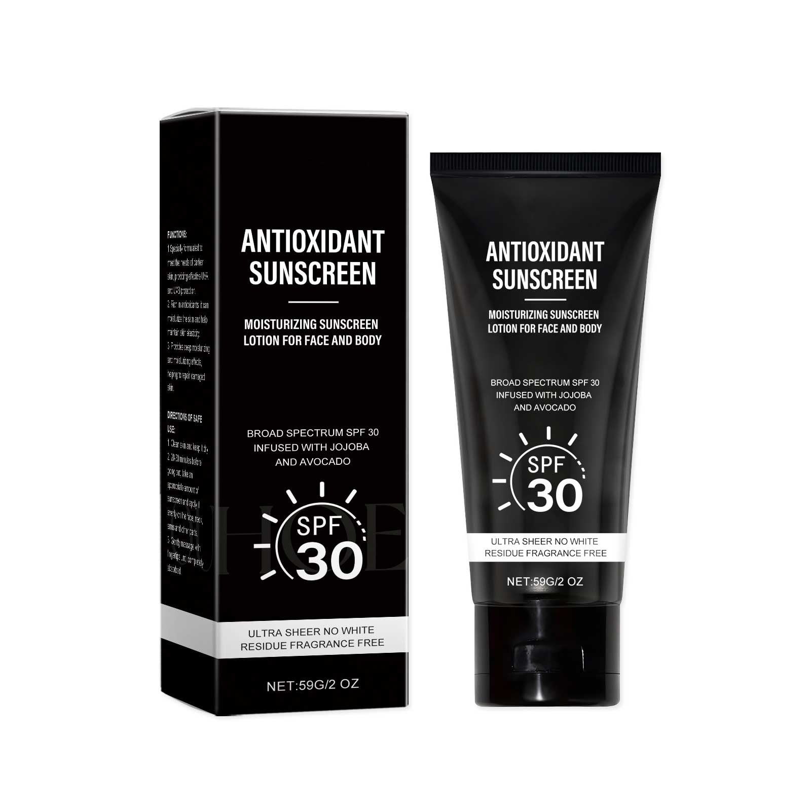 Oxidant Sunscreen For Face Body Defending Against Damage Preserving