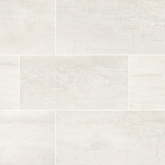 Oxide Blanc 12 in. X 24 in. Glazed Porcelain Floor and Wall Tile (14 sq. ft. / case)