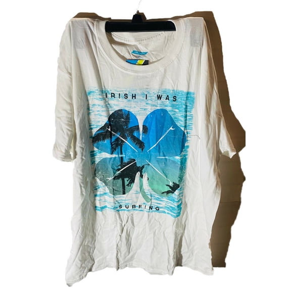 Oxide Men's Surf Graphic Short-Sleeve T-Shirt White - XL