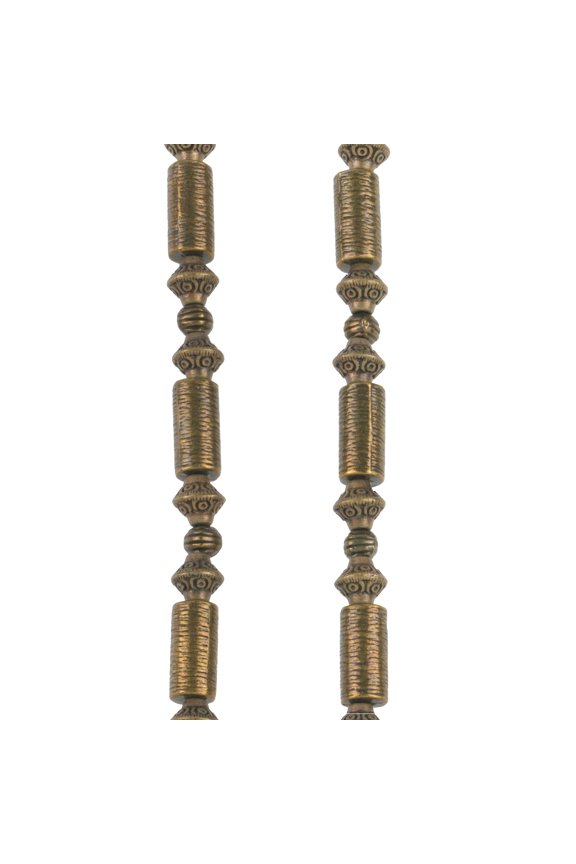 Oxidized Brass Metal Mixed Beads - 12 Pack with 456 Total Beads for Jewelry Making, Bracelets, Necklaces & Crafts