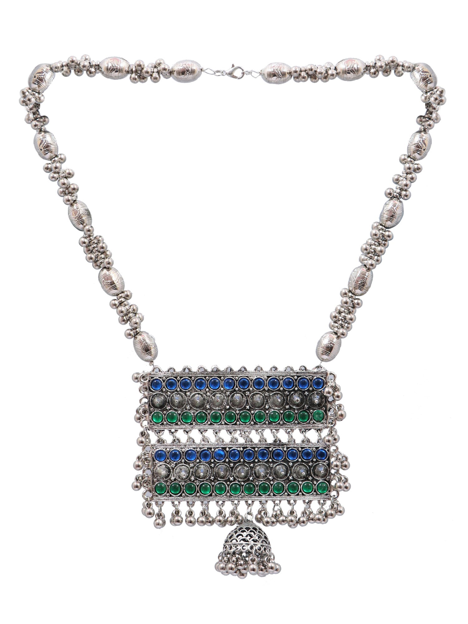 Fancy German Silver Necklace Set at Rs 195/set in Jaipur | ID: 22528914112