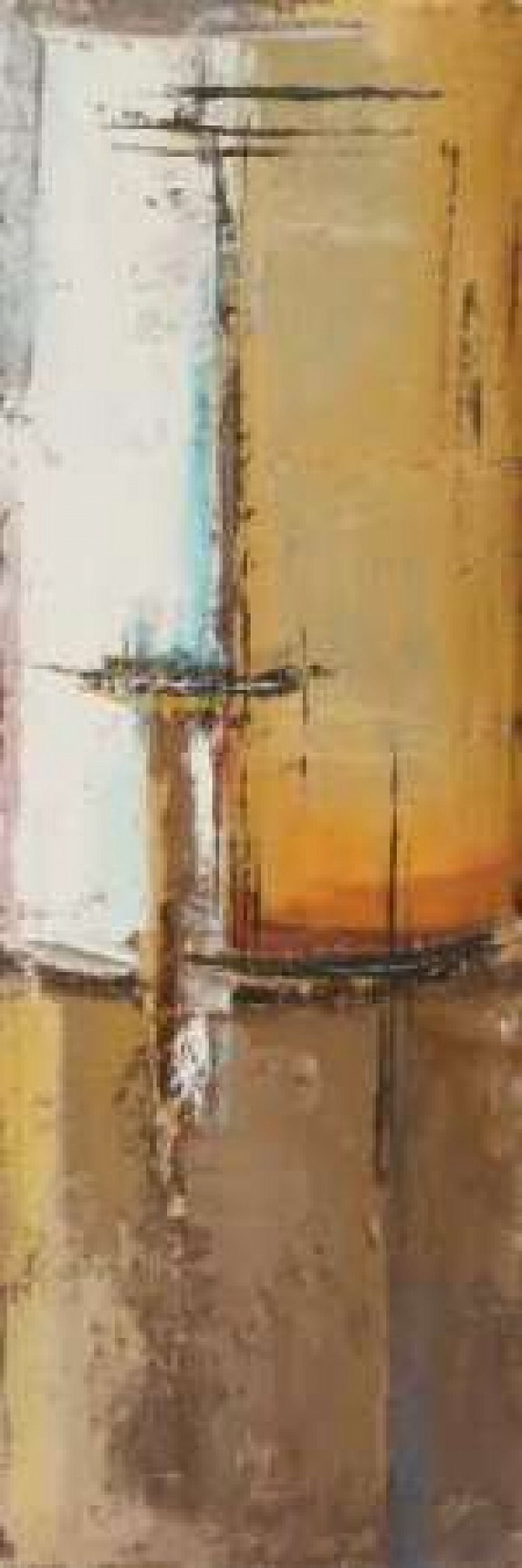 Oxido I Canvas Art - Patricia Pinto (12 x 36)