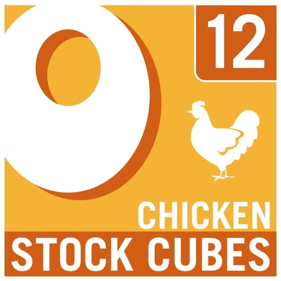 Oxo Chicken Stock Cubes 12 Pack 71g, Imported from Britain
