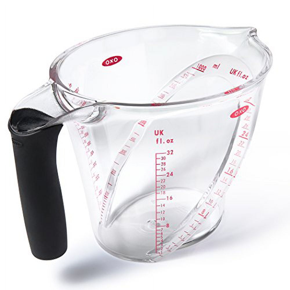 OXO Good Grips Angled Measuring 4 Cup Capacity Pour Spout Pitcher 5 x 6 x  9