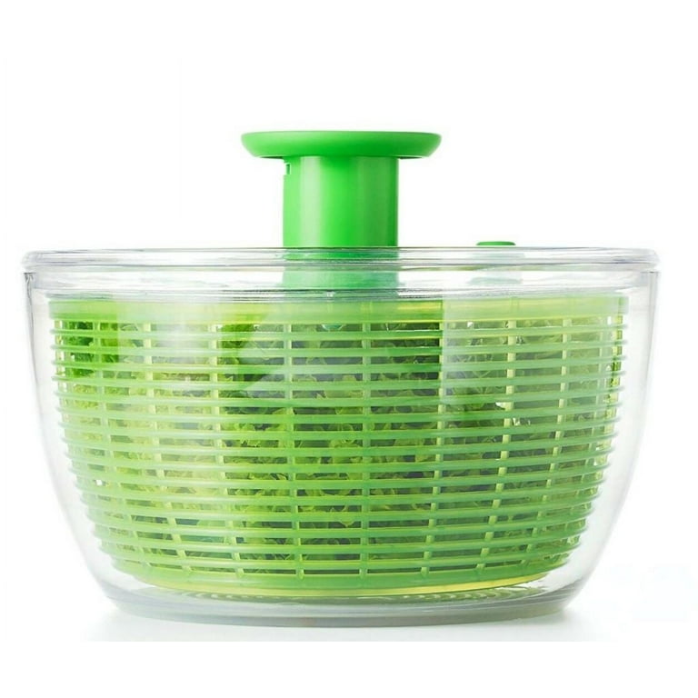 Oxo Good Grips Large Salad Spinner 4.0 Salad Dry Spin Cycle Green