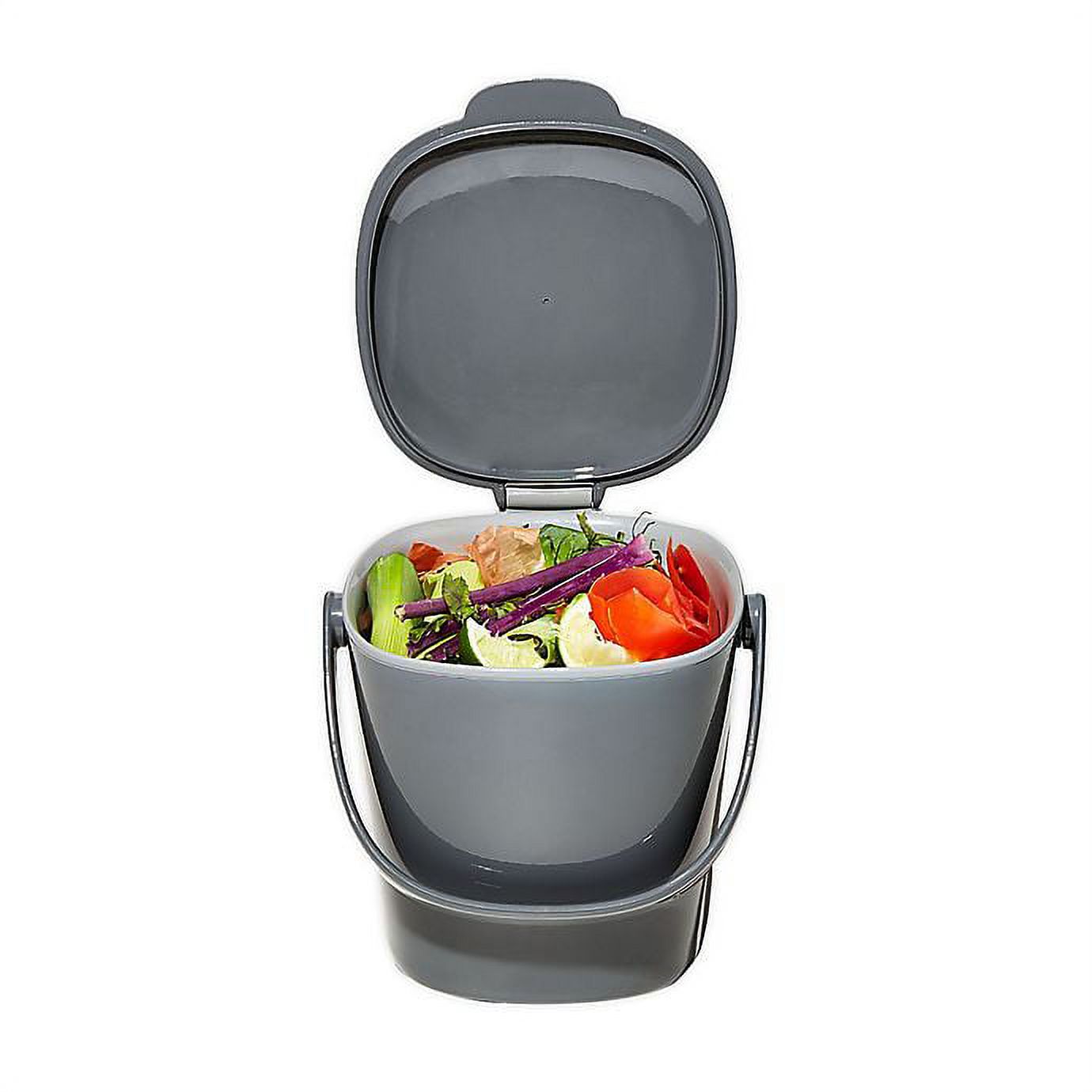 Oxo gg easyclean compost bin charcoal, 2.82 L