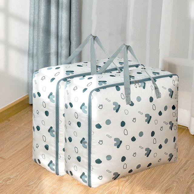 Oxodoi 2PC Ultra Space Saving Self Compression Organizer with Handles