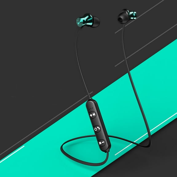 Oxodoi Bluetooth 4.2 Wireless Magnetic In-Ear Earbuds,Stereo Headphones with Neckband Design,Long Battery Life,Sports and Workout Earphones