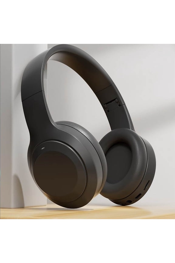 Bluetooth 5.3 Wireless Sports Headphones,Foldable Over-Ear Earphones,Long Battery Life,FM Radio & TF Card