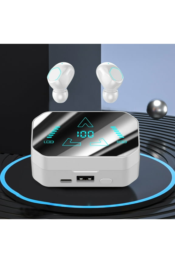 Bluetooth Earbuds,Sports Wireless Headset with LED Display Charging Case,Bluetooth 5.3,IPX4 Waterproof,95 H Running Playtime