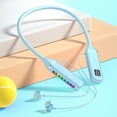 thumbnail image 1 of Oxodoi Bluetooth Neckband Earphones with RGB LED Lights,Wireless Bluetooth 5.3 Sports Headphones,Magnetic Neck Hanging Earbuds,Long Battery Life,HiFi Stereo Sound, 1 of 9