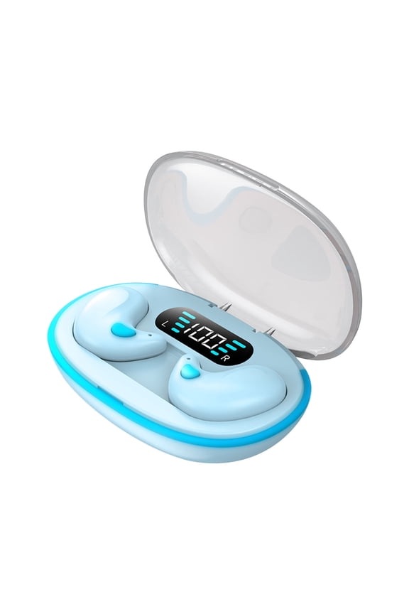 Bluetooth Sleep Earbuds,Invisible In-Ear Earphones with Charging Case,Long Battery Life,Mini Wireless Bluetooth 5.3 Earbuds for Running