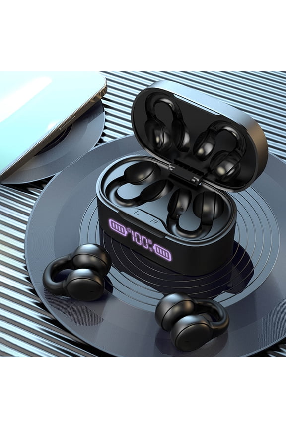 Conduction Bluetooth Headset,Wireless Running Earbuds Without Ear Hook,Lightweight In-Ear Wireless Earphones for Men and Women