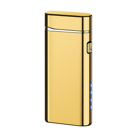 Zonao Electric Lighter with Light,USB Rechargeable Lighter Windproof Flameless Lighter
