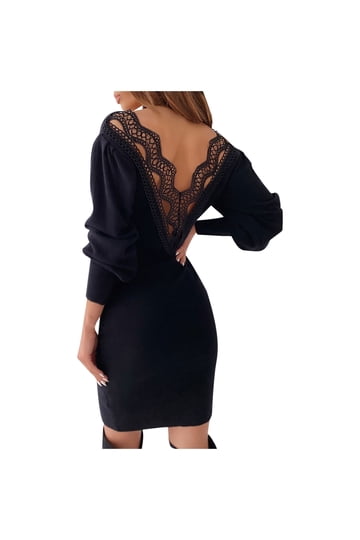 Long Sleeve Lace Wedding Dress Backless