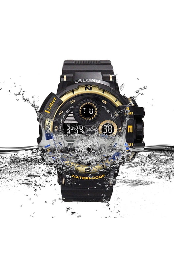 Digital Sports Diving Watch,10ATM Waterproof with Alarm,Stopwatch,Countdown Timer,Long Battery Life