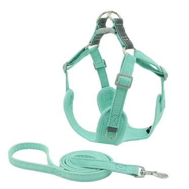 Zonao Dog Harness and Leash Set-Vest Harness with Handle,Adjustable,for Small Dog Medium Dog Cat Walking Traveling