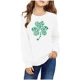 thumbnail image 1 of Oxodoi Girl Sweatshirts Pullover Crewneck Winter Long Sleeve Tops Shirts, 1 of 3