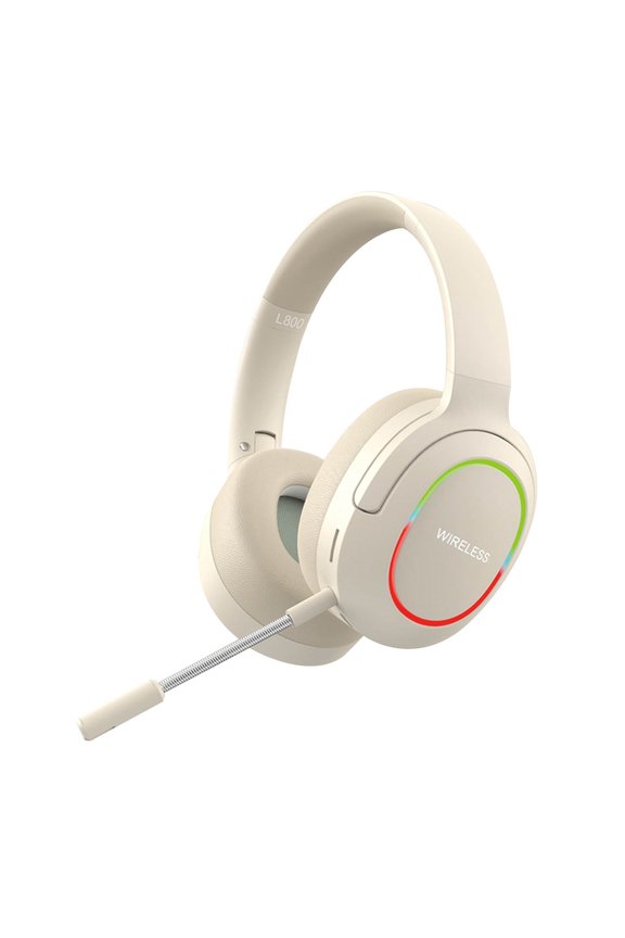 Gradient L800 Foldable Bluetooth Headphones,Wired/Bluetooth Mode with LED Breathing Light & Mic