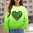 thumbnail image 1 of Oxodoi Kids St. Patrick's Day Shirts Girl Graphic Shirts St Patty's T-Shirt Long Sleeve Tops, 1 of 5