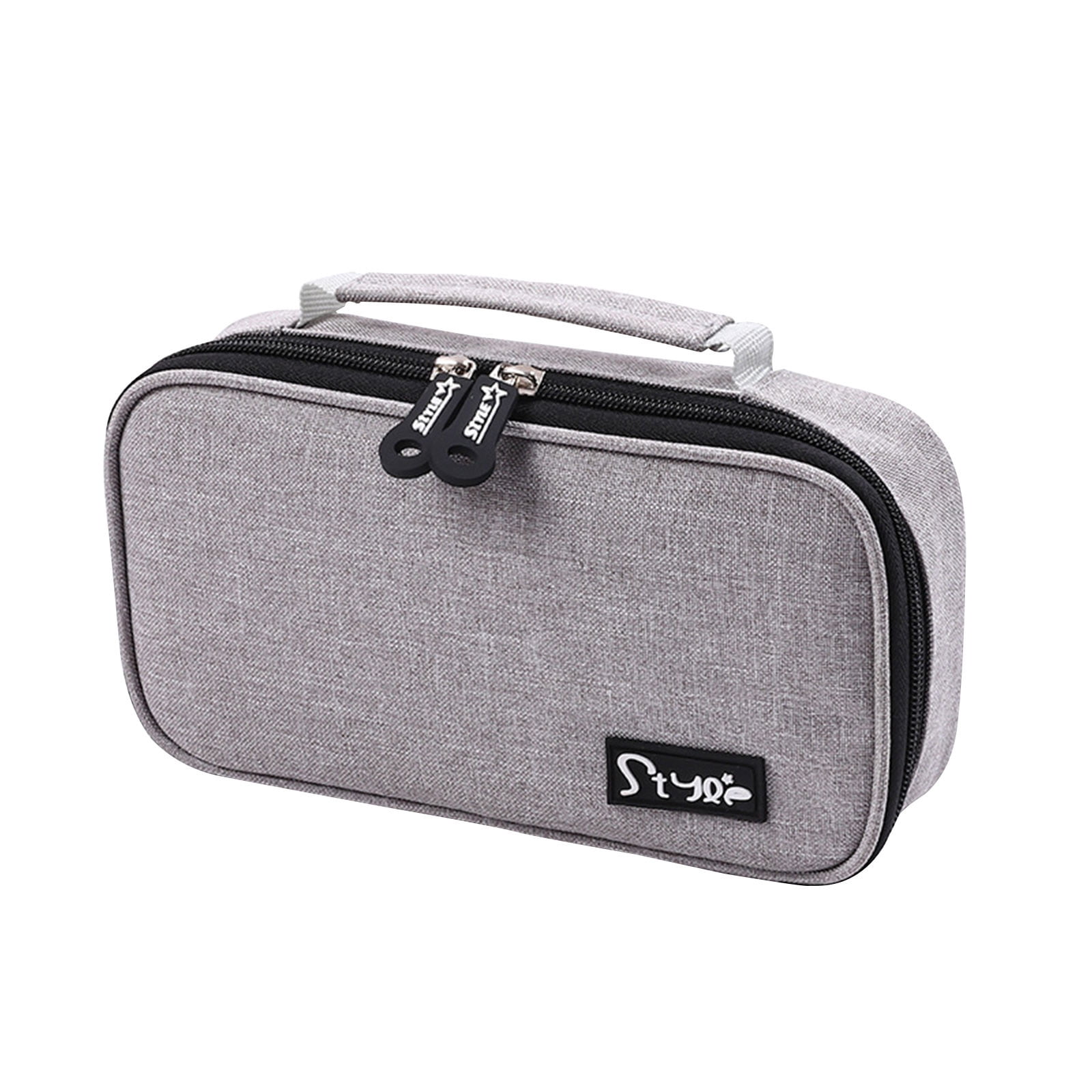  AISCOOL Big Capacity Pencil Case Pen Pouch Holder Bag  Stationery Box Large Storage EVA Hard Shell for School Supplies Office  Stuff (Grey) : Office Products