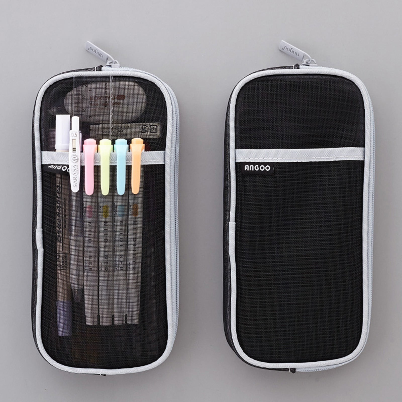 Organize Your School Supplies With This Stylish Mesh Pencil - Temu