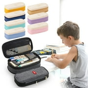 Oxodoi Large-capacity Pencil Case Back to School Stationery Bag Canvas Storage Pen Bag Creative Pencil Pouch Storage Bag