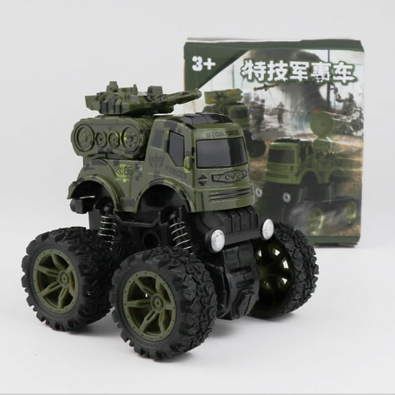 Oxodoi Military Fire Engineering Mini Pull-Back Toy Car,Durable Plastic Teens Vehicle,Birthday and Holiday Gift