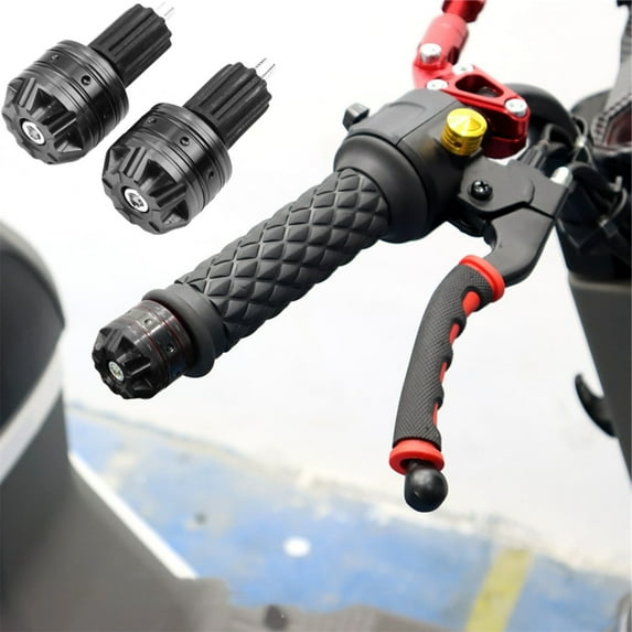 Zonao Motorcycle Bar End Plugs|Handlebar End Caps|Handlebar Plugs Aluminum Alloy Handlebar Grip End Caps