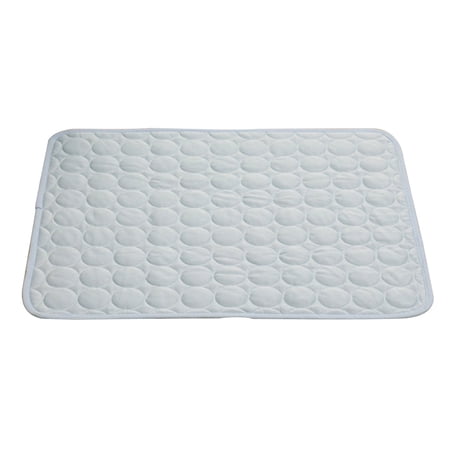 VANLOFE Pet Self Cooling Mat for Dogs & Cats - Waterproof Summer Ice Silk Sleeping Pad Blanket with Non-Slip Bottom, Foldable & Washable & Reusable Pee Pad for Indoor Outdoor Use