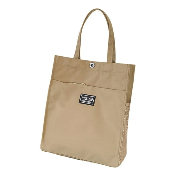 Zonao Textbook Handbag Casual Canvas Bag Men and Women Models Tote Tote Large Capacity File Bag Shopper Receive High Volume