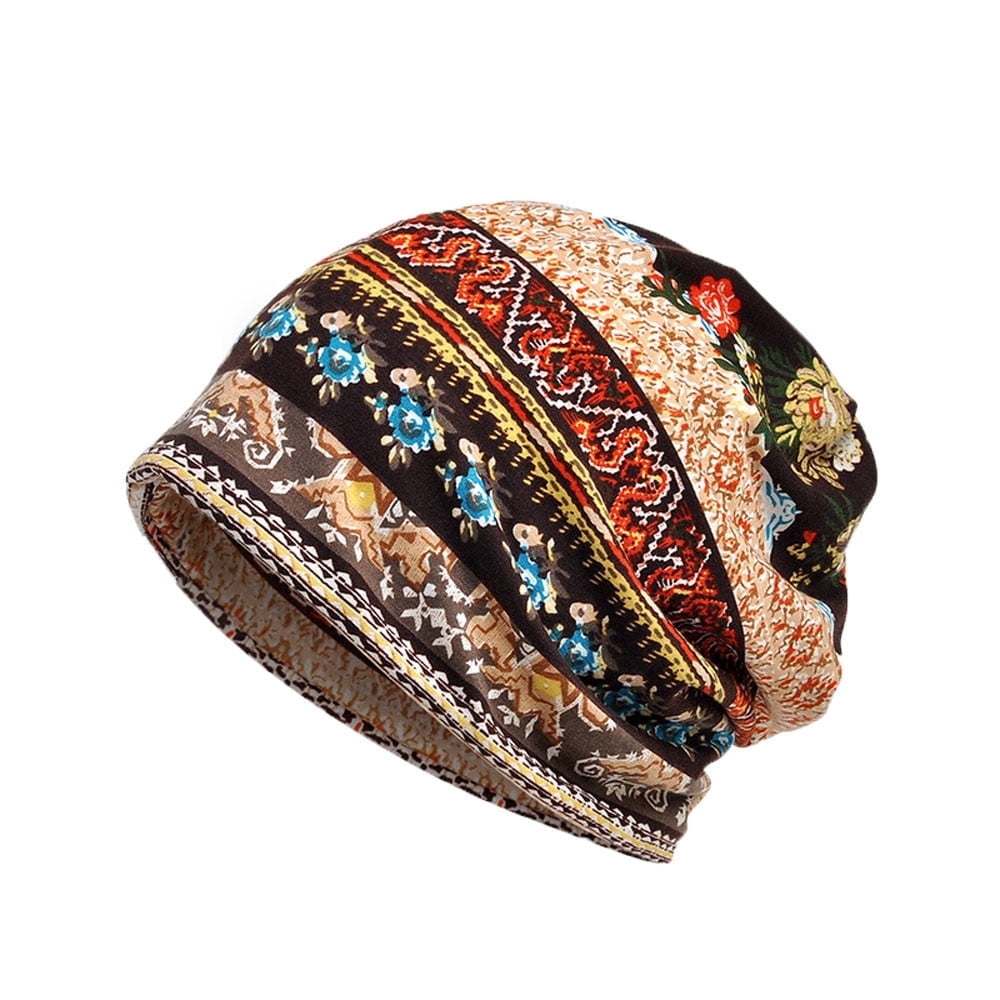 LAIPUTER Mexican Beanie - Slouchy Knitted Skull Cap For Chemo, Cancer & Everyday Wear
