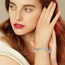 HOARBOEG Bracelets for Women Romance Auroras Borealiss Elementals Crystal Bracelet Jewelry Birthday Gift for Friends Lovers Mom Wife