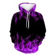 Oxodoi Sales Clearance Hoodies for Men, Mens Hoodies Hooded Sweater Printing Pullover Blouse Men's Fashion Hoodies & Sweatshirts
