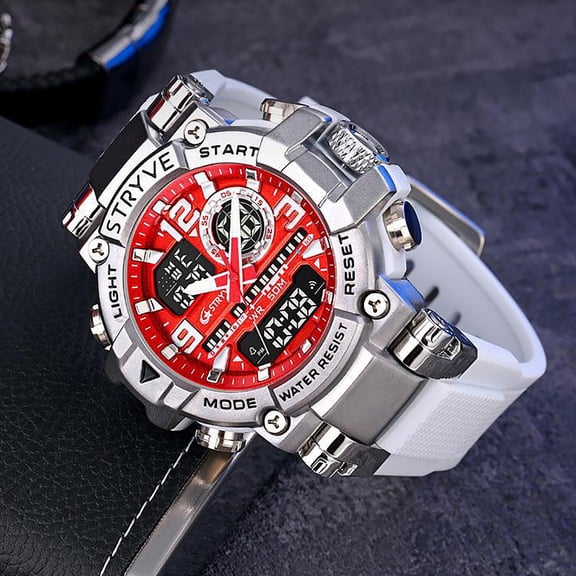 Oxodoi Sports Digital Watch,Luminous Electronic Wristwatch with EL Backlight,Shockproof Waterproof Multi-Function Teens Watch