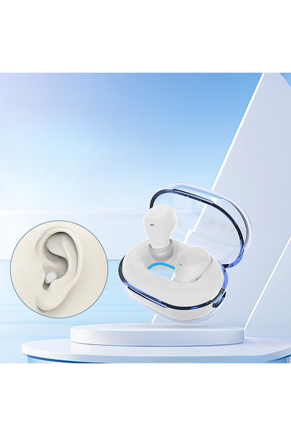 Wireless Mini Bluetooth Earphones,Low Latency ENC Noise Reduction,IPX6 Waterproof,Type-C Charging,5H Playback
