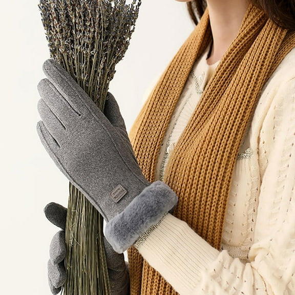 Tnhcen Women Fashion Winter Warm Gloves Ski Wind Protect Hands