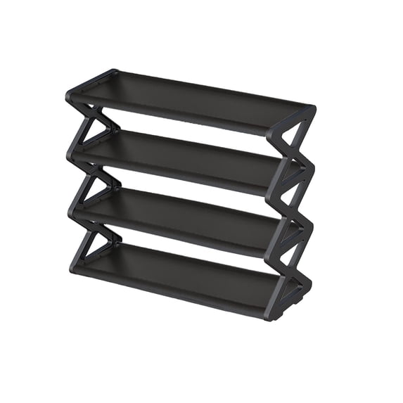 Shoe Rack, Household Storage Organizer, Multi-Layer Steel Tube Shoe Cabinet for Dormitory Entryway Bedroom, Modern Durable Design, Easy to Clean, Space Saving