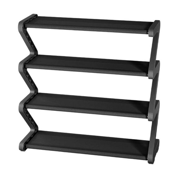 Oxodoi Z-Shaped Shoe Rack,Multi-Layer Stainless Steel Storage Organizer,Household and Dormitory Shoe Shelf