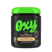 Oxy 3-IN-1 Acne Facial Cleansing Pads, Salicylic Acid, 90 Pads