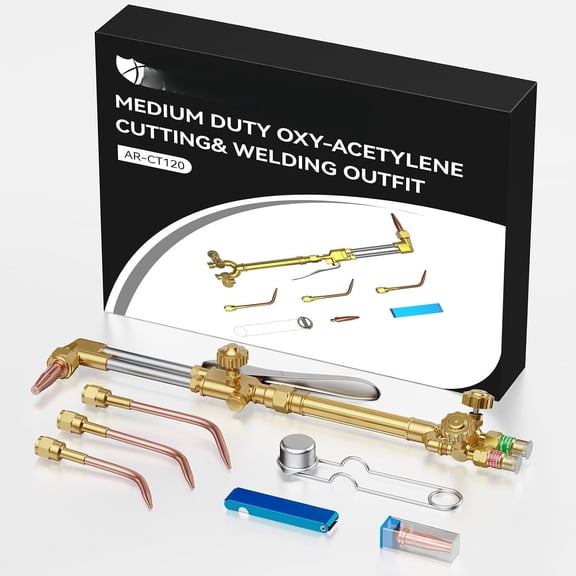 Oxy Acetylene , Medium Duty CA1350 Welding with Check Valve, Tip -101, Suitable for Automobile Repair and