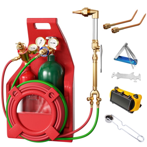 125 O2 Tank Oxygen and Acetylene Tanks for Welding and Cutting