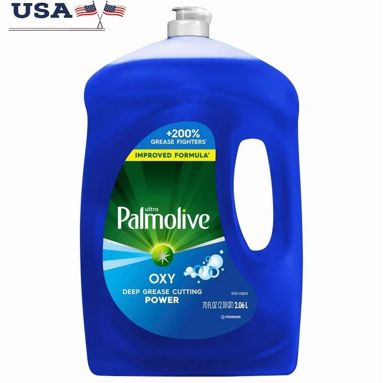 Oxy Power Degreaser Dish Soap Biodegradable Grease Cleaner Fresh Scent 70Oz New