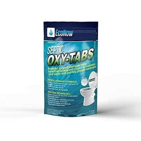 Oxy-tabs Powerful Extra Strength Septic Tank Cleaner Tablets - 48 months