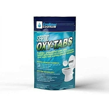 Oxy-tabs Powerful Extra Strength Septic Tank Cleaner Tablets - 6 months